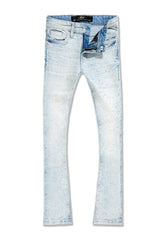 Kids Local Dealer Stacked Denim (Iced White)