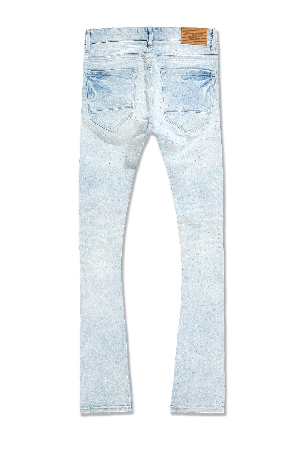 Big Men's Local Dealer Stacked Denim (Iced White)