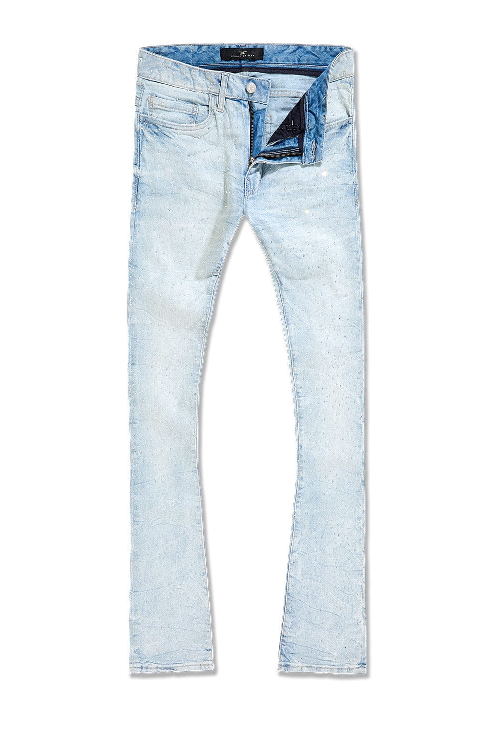theredthread corded script denim　white　Ꮇ Super Skinny Stacked Fit - Local Dealer Denim - Martin Stacked Collect