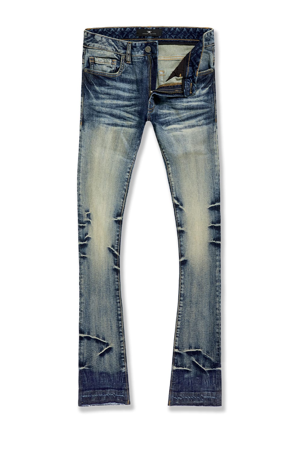Jordan Craig Super Skinny Stacked - El Nino Denim - Martin Stacked Collection Lager / 30