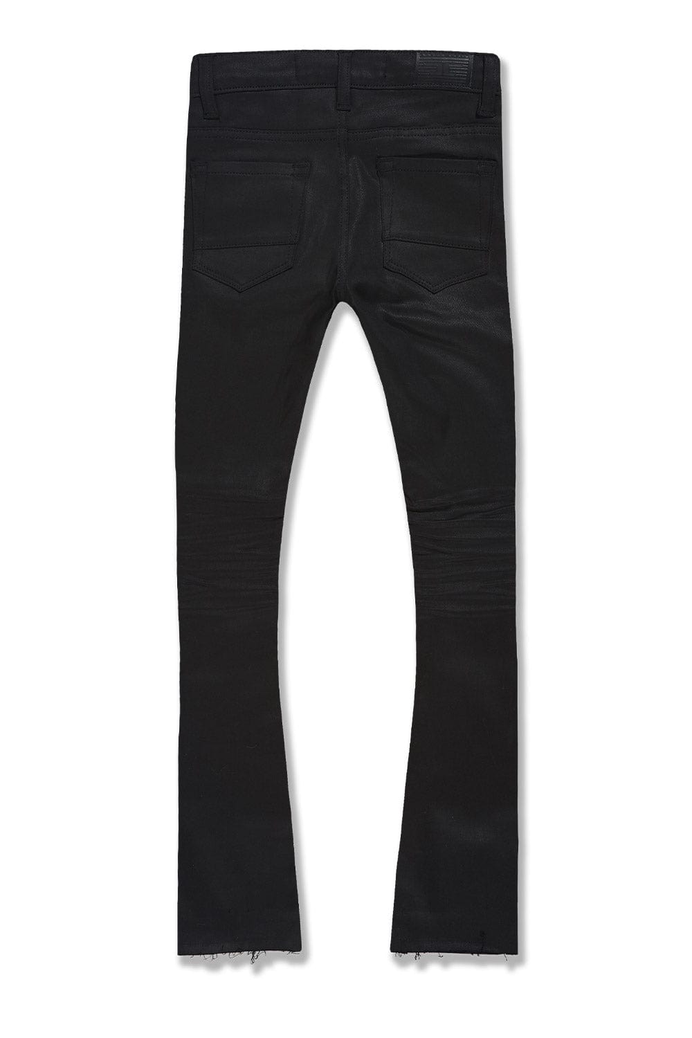 JC Kids Kids Stacked Smooth Criminal Denim (Jet Black)