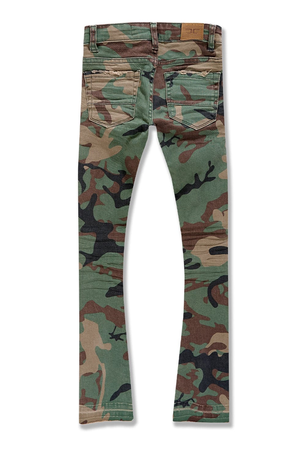 Kids Stacked Tribeca Twill Pants (Vintage Camo)