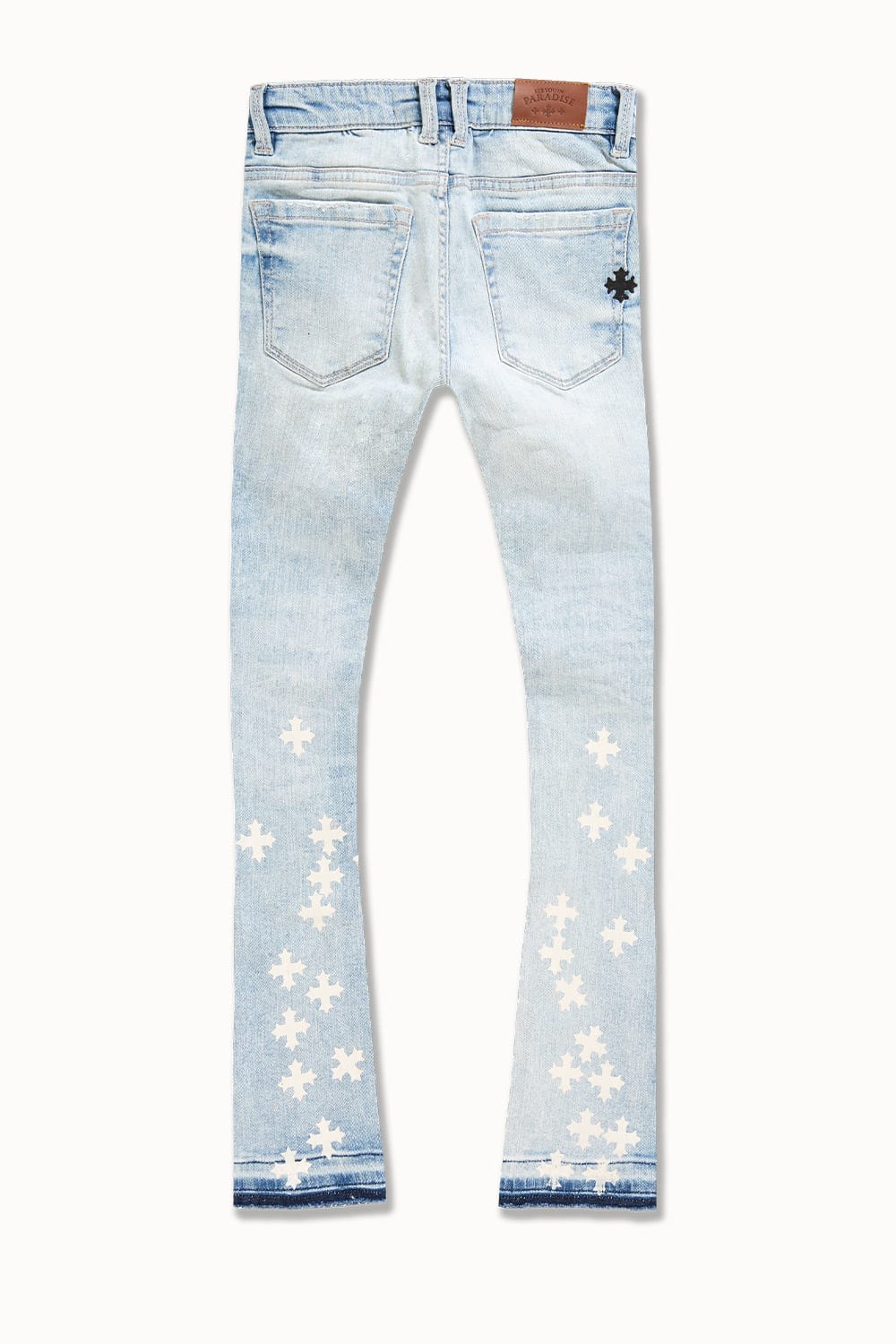 JC Kids Kids Super Skinny Stacked Forbidden Fruit Denim