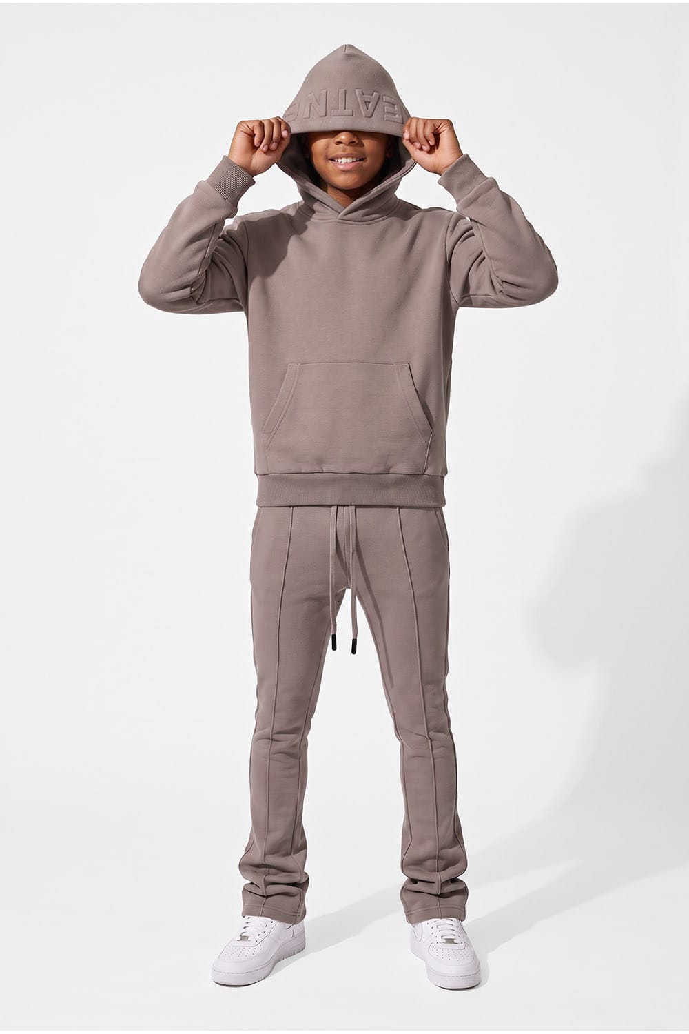 Kids Greatness Pleated Stacked Pants