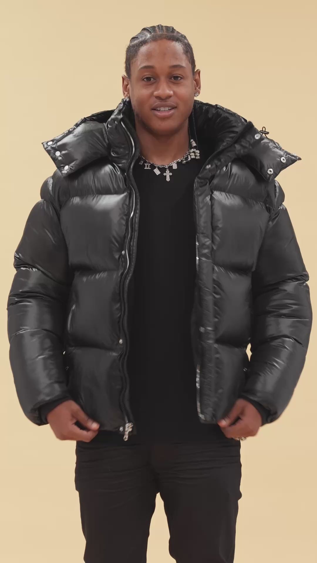 Astoria Bubble Jacket (Black)