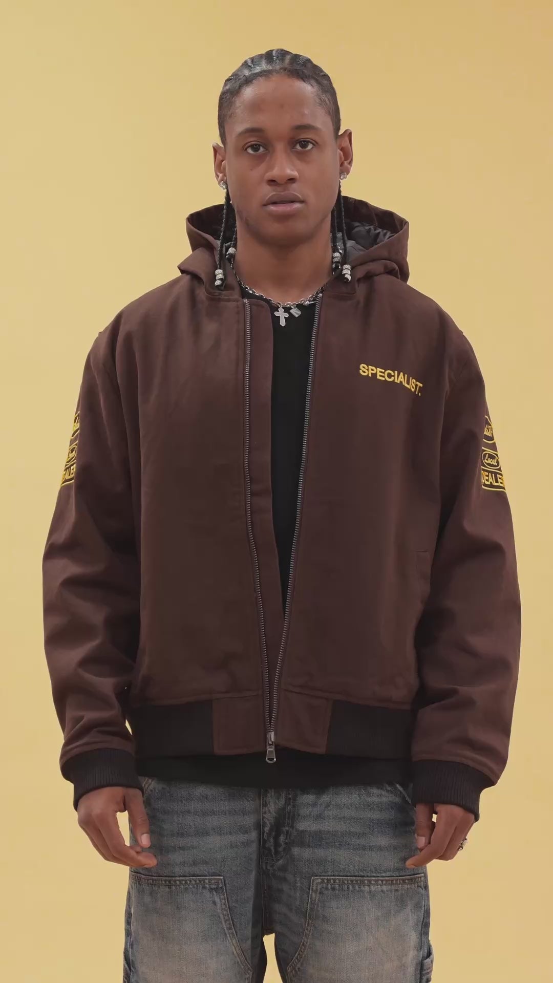 Overnite Re-Up Work Jacket (Chocolate)