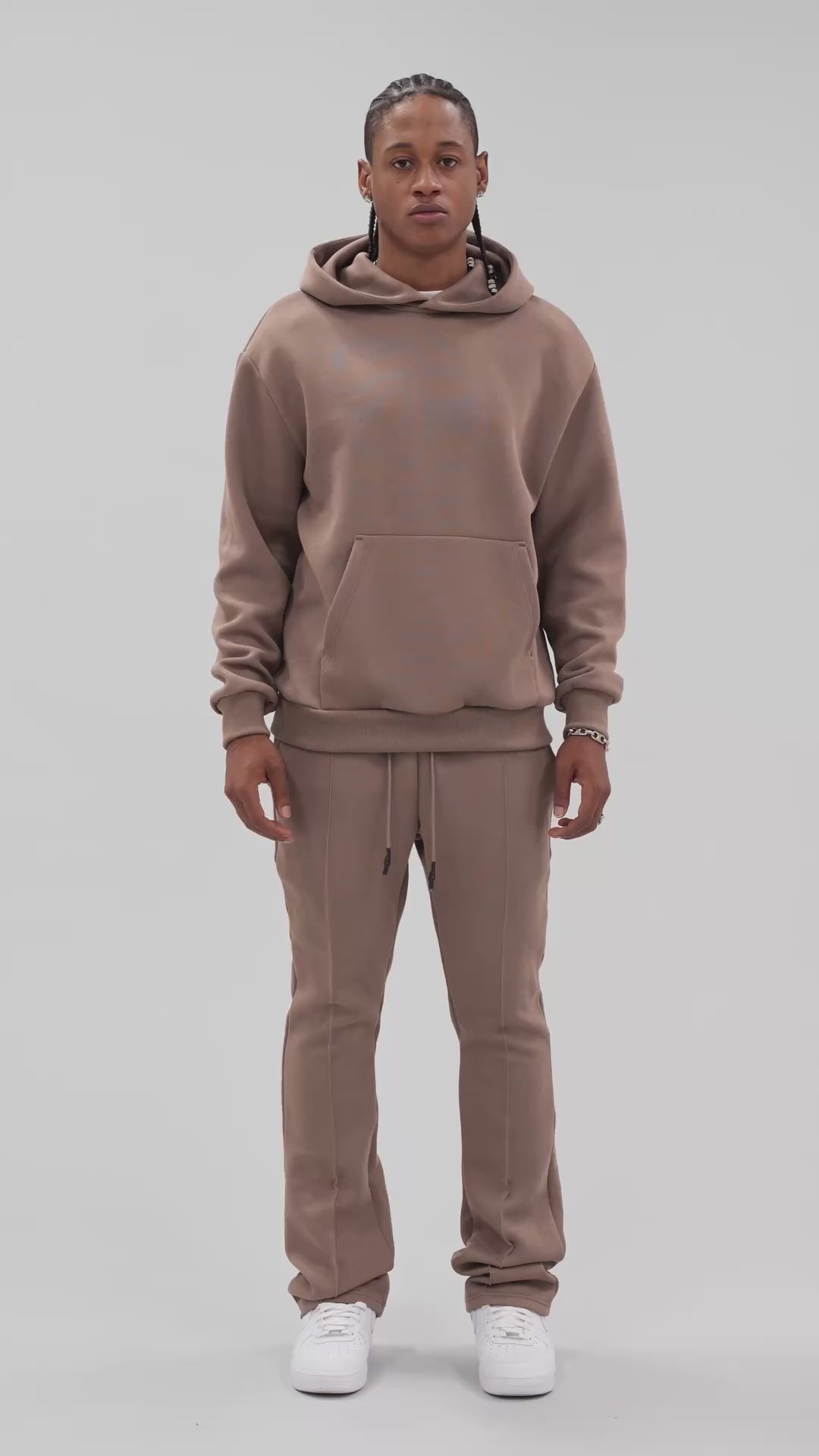 Greatness Pleated Stacked Pants