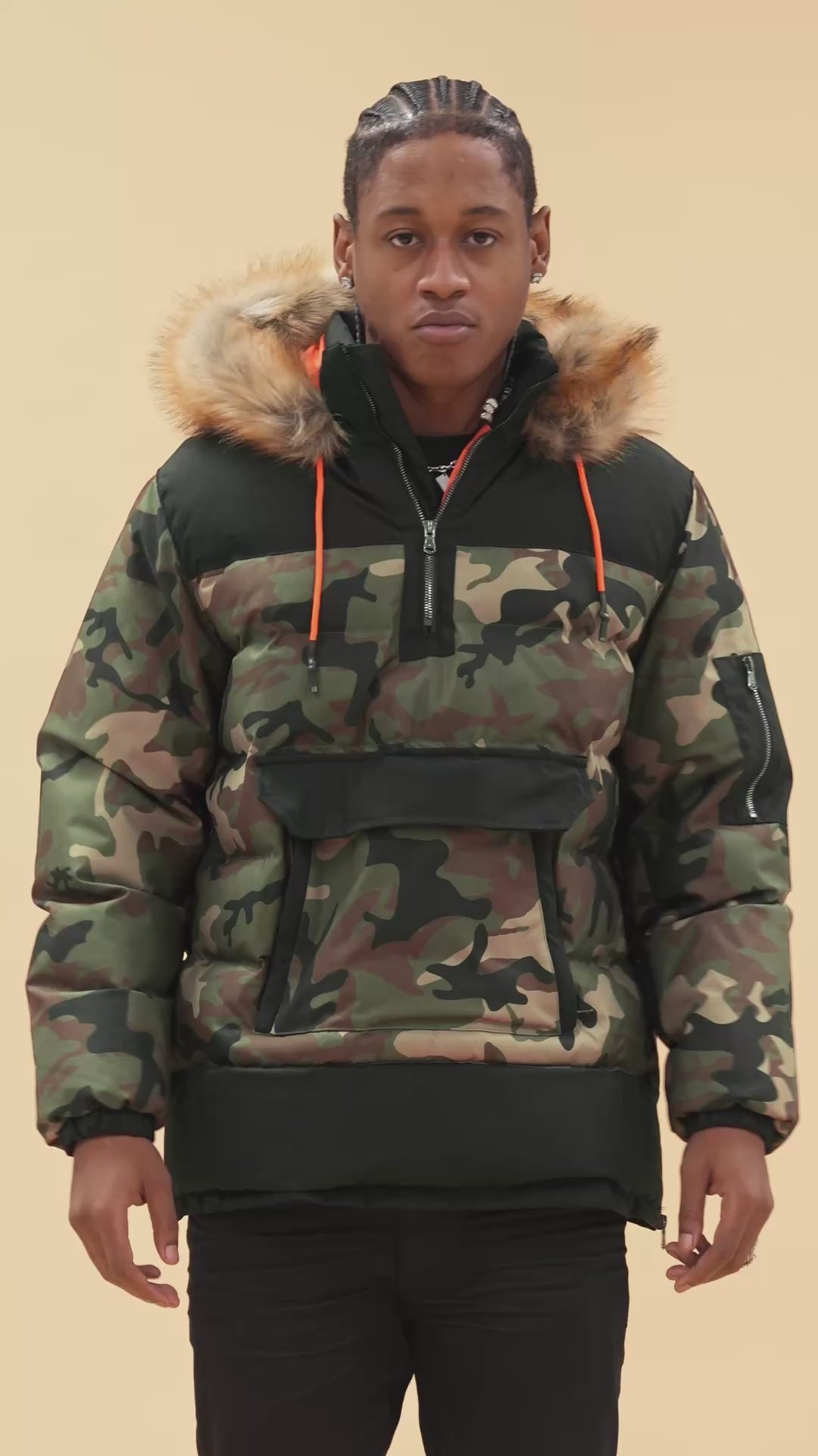 Concord Pullover Anorak (Vintage Camo)