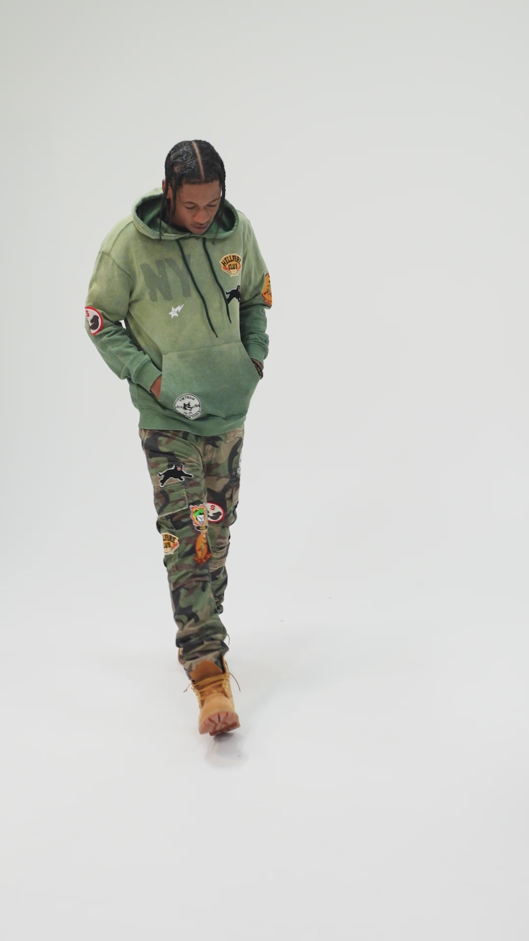 ロピア 爆買い Cargo Hellfire - Xavier Pants Diary) Camo (Vintage その他