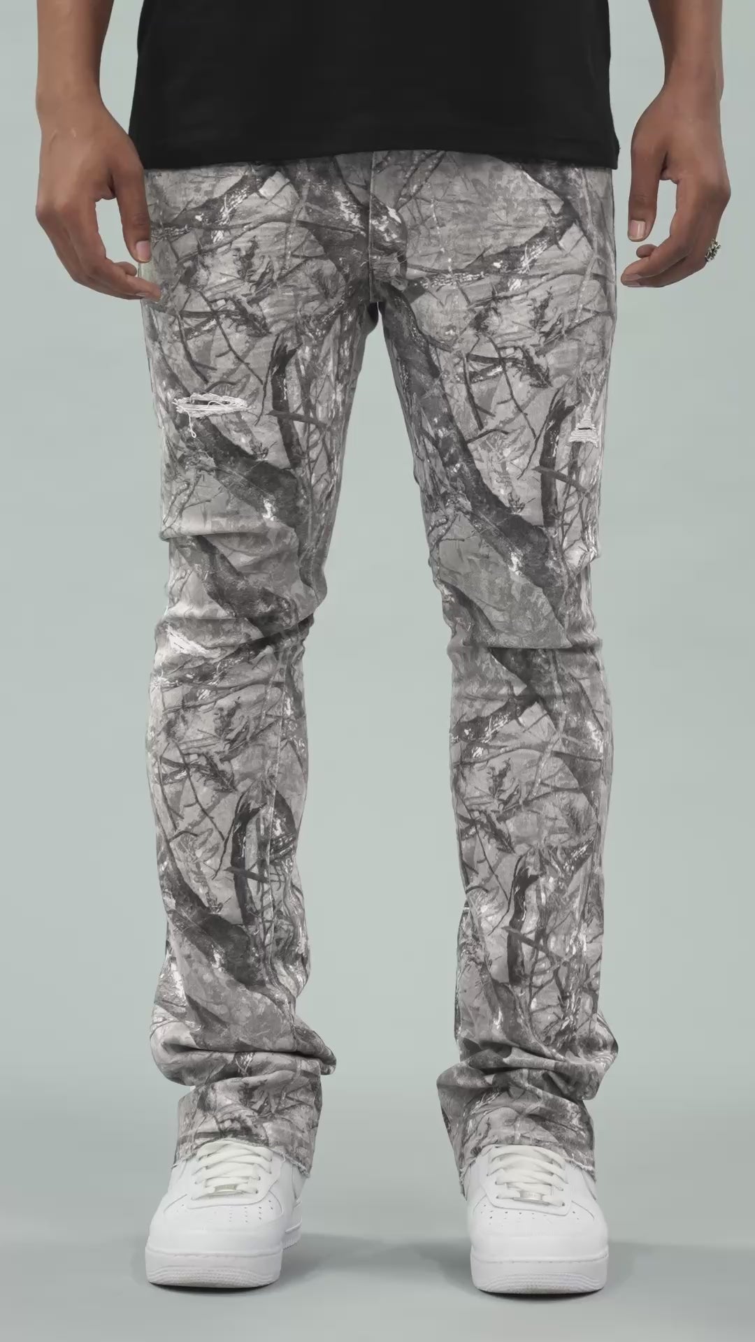 Super Skinny Stacked - Deployment Twill Pants - Martin Stacked Collection
