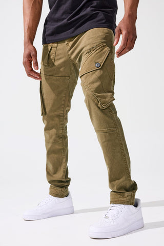 Aaron - Trailblazer Cargo Pants (Military Olive)