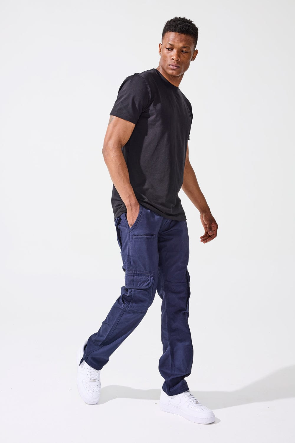 Jordan Craig Xavier - OG Cargo Pants (Navy)