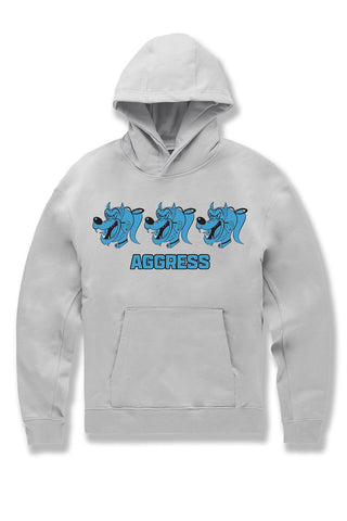 Aggress Pullover Hoodie (Cement Wash)