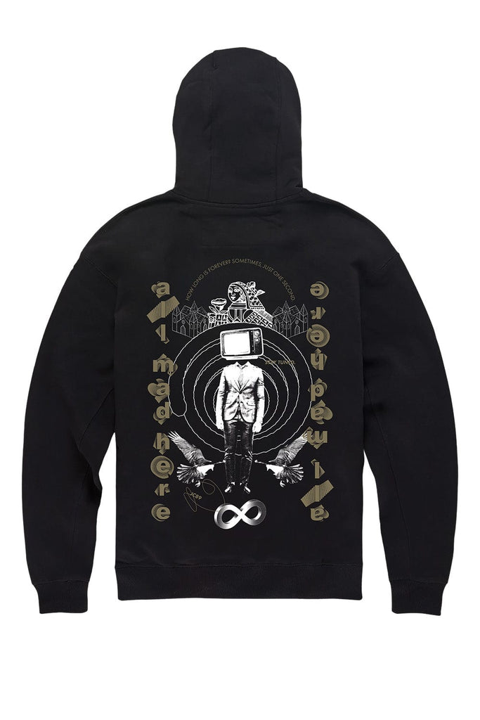 All Mad Here Pullover Hoodie (Black)