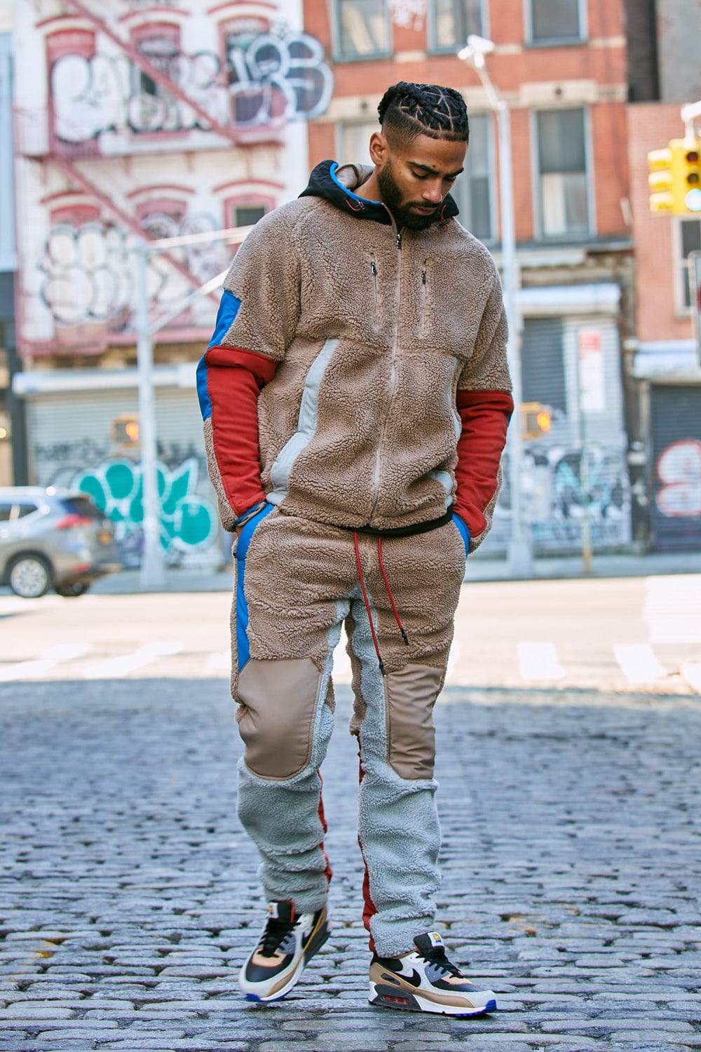 Jordan Craig Mercer Sherpa Pants (Earth)