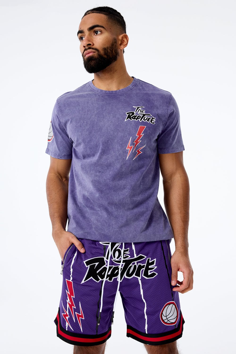 Jordan Craig Retro - The Rapture Basketball Shorts (Purple)