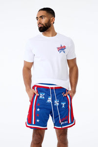 Retro - All Star Basketball Shorts (Retro Blue)