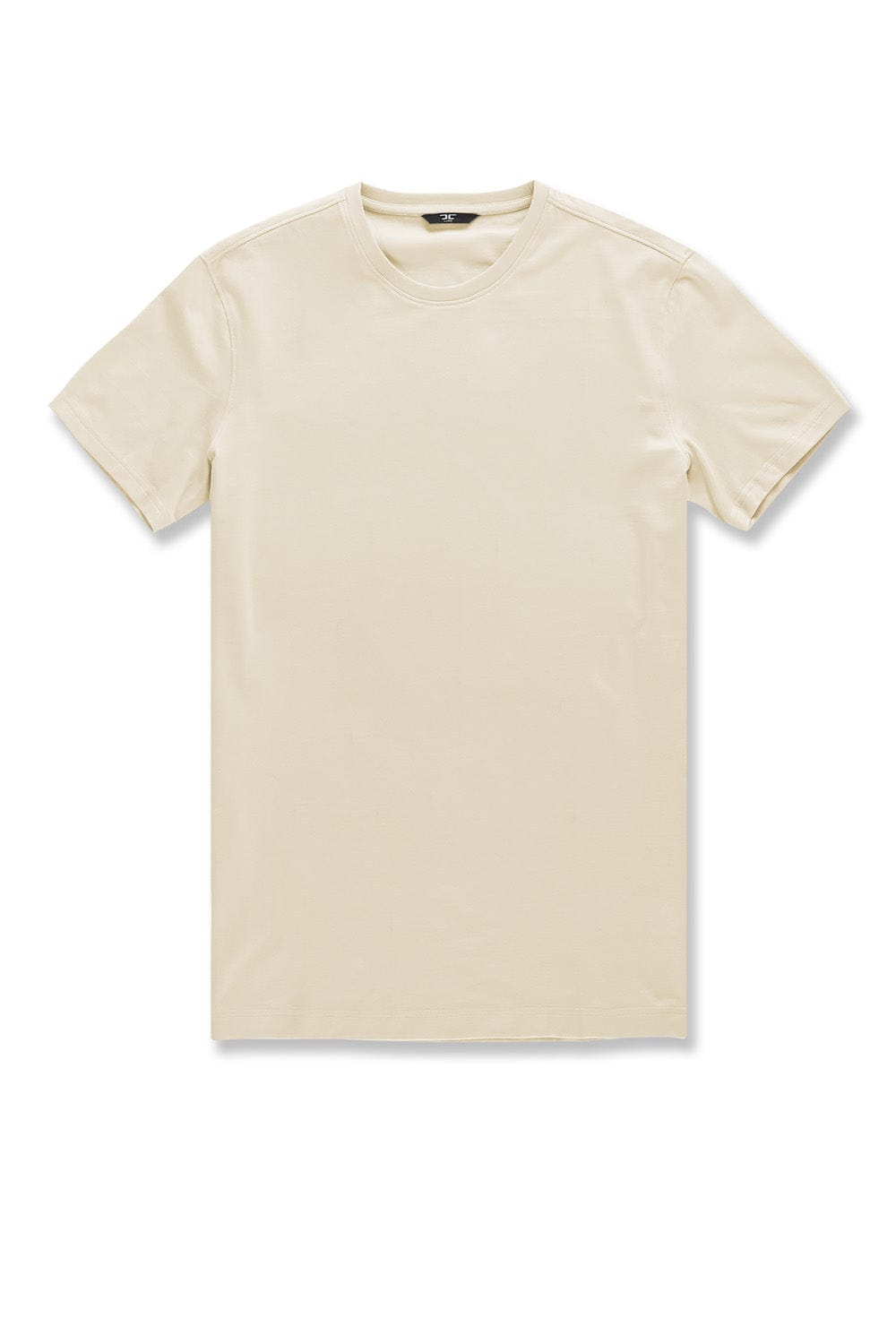 JC Big Men Big Men's Premium Crewneck T-Shirt (Cream) 4XL / Cream / CAB11