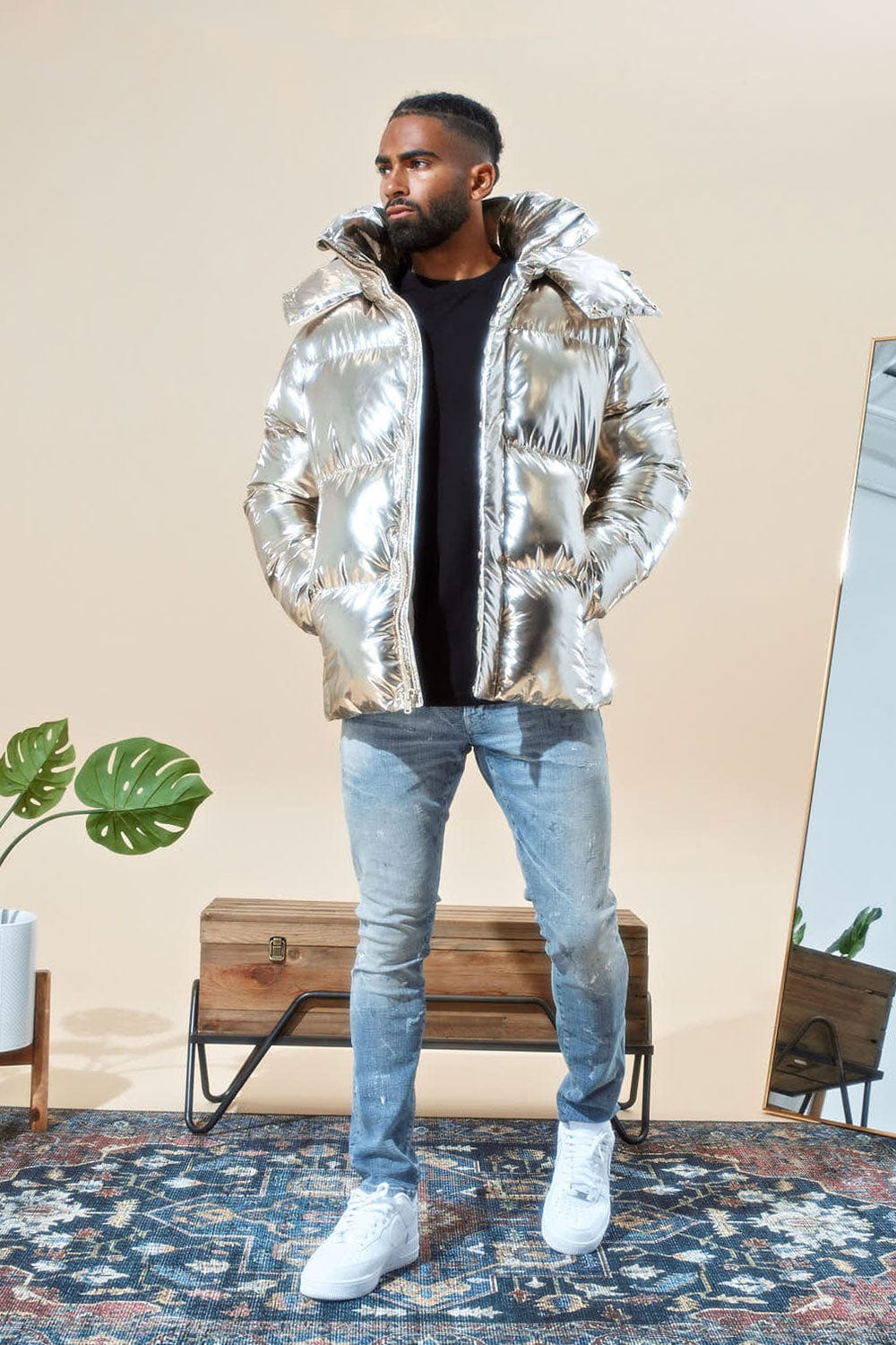 Jordan Craig Toronto Bubble Jacket (Gold)