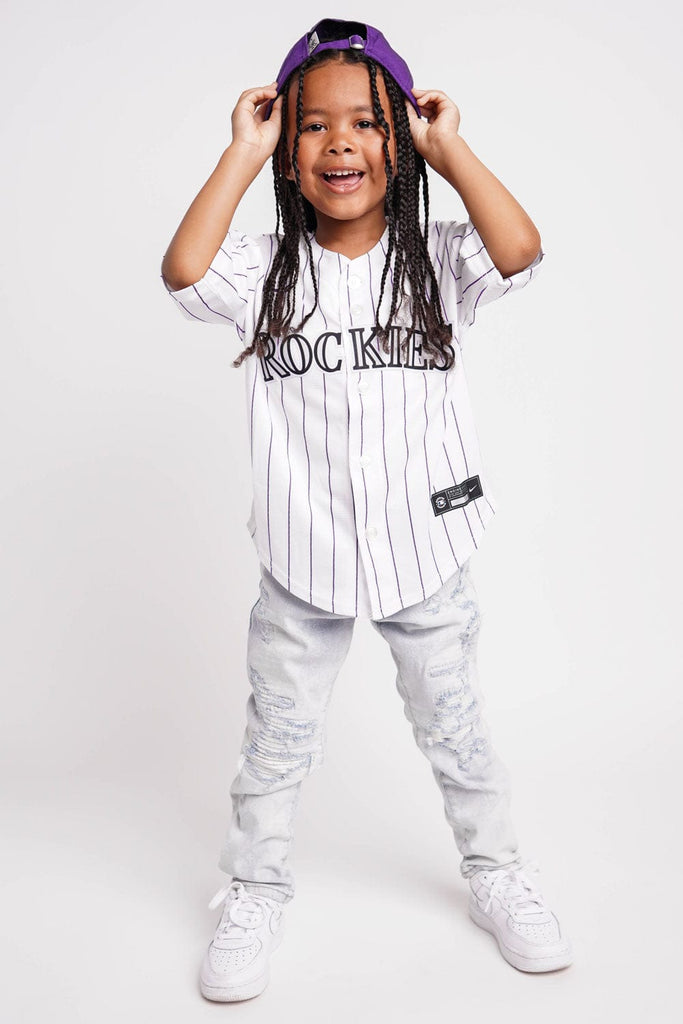 Kids Siena Denim (Iced White)