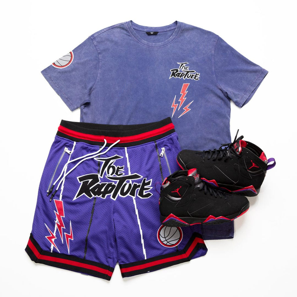 Retro - The Rapture Basketball Shorts (Purple)