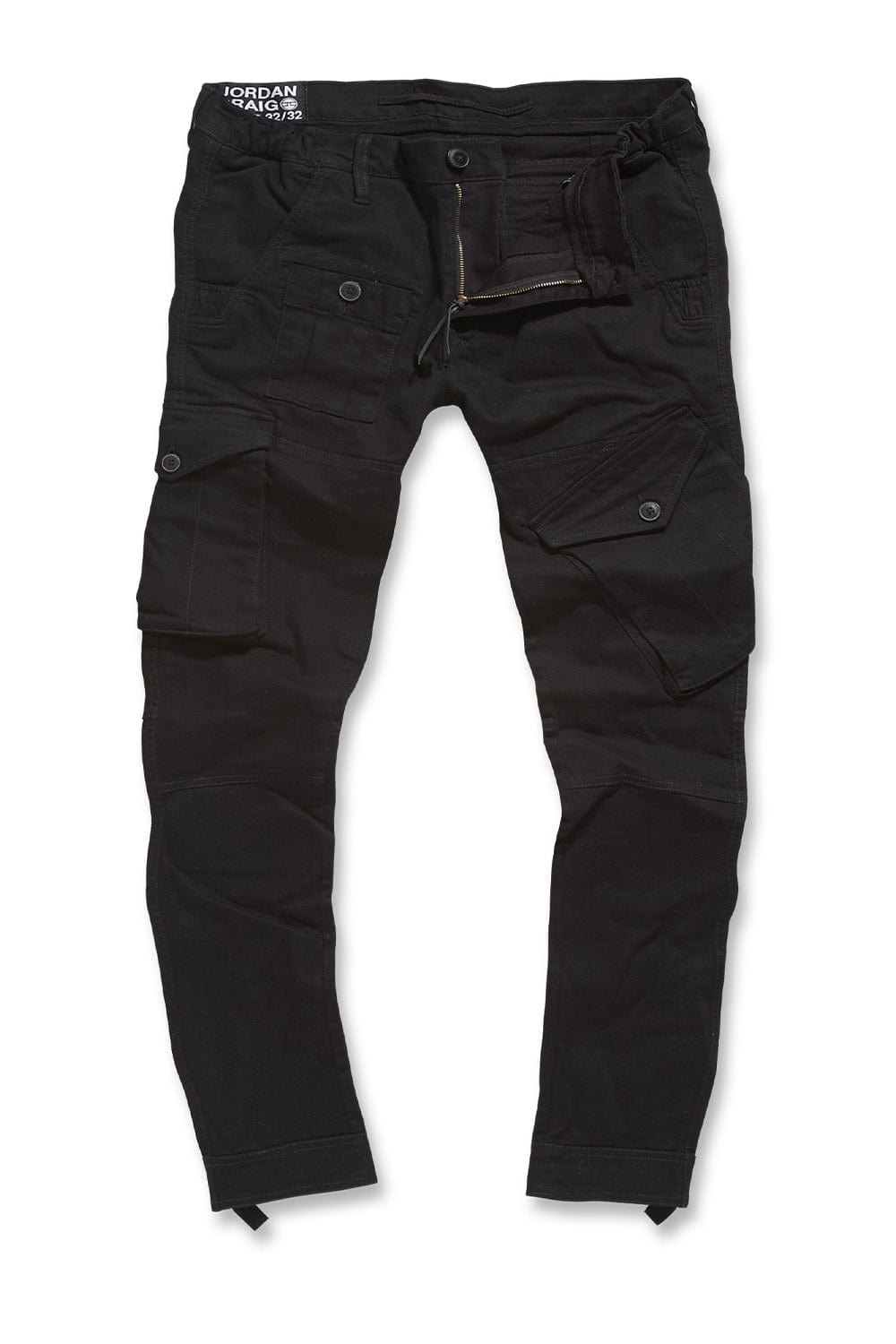 Big mens black cargo pants hotsell