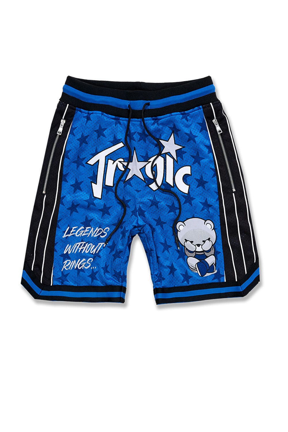 Retro Tragic Basketball Shorts Royal