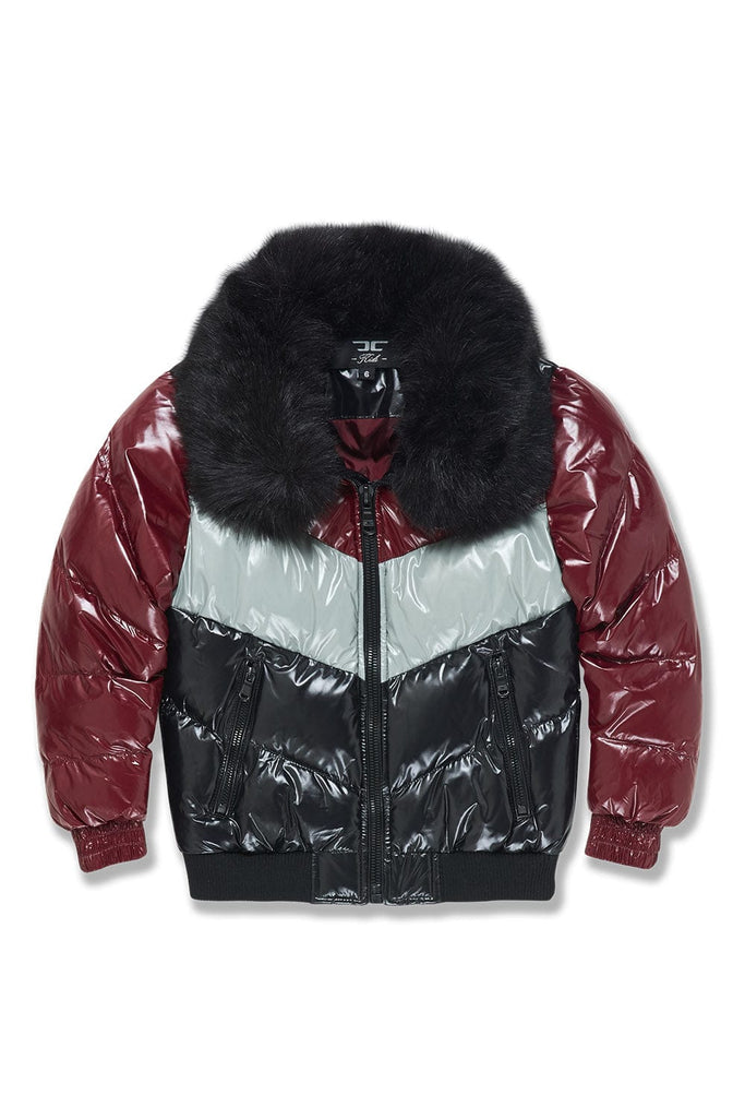 JC Kids Kids Sugar Hill Puffer Jacket (Burgundy) 2 / Burgundy / AC09