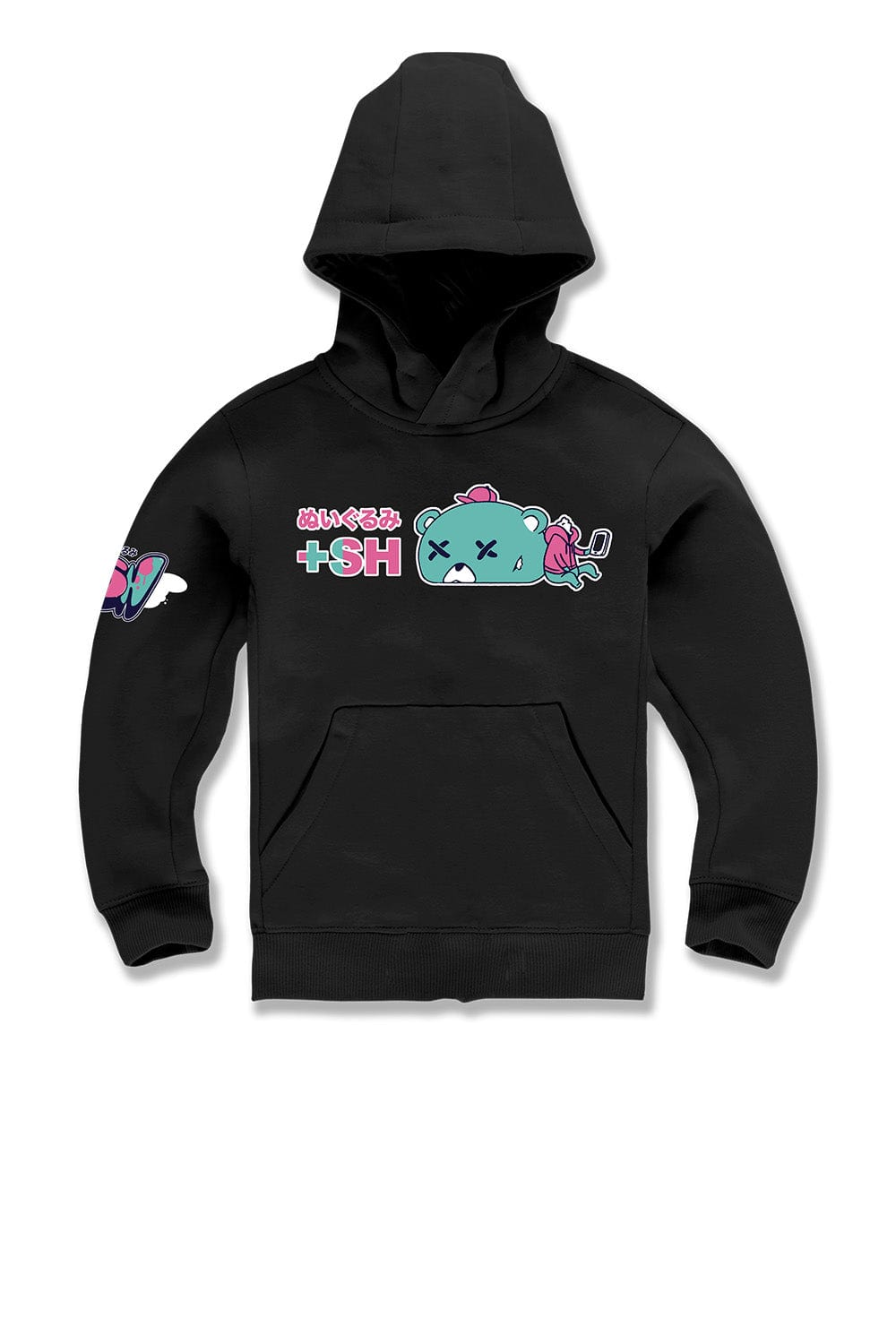 JC Kids Kids OG Plush Pullover Hoodie (Black) 2 / Black / BB5