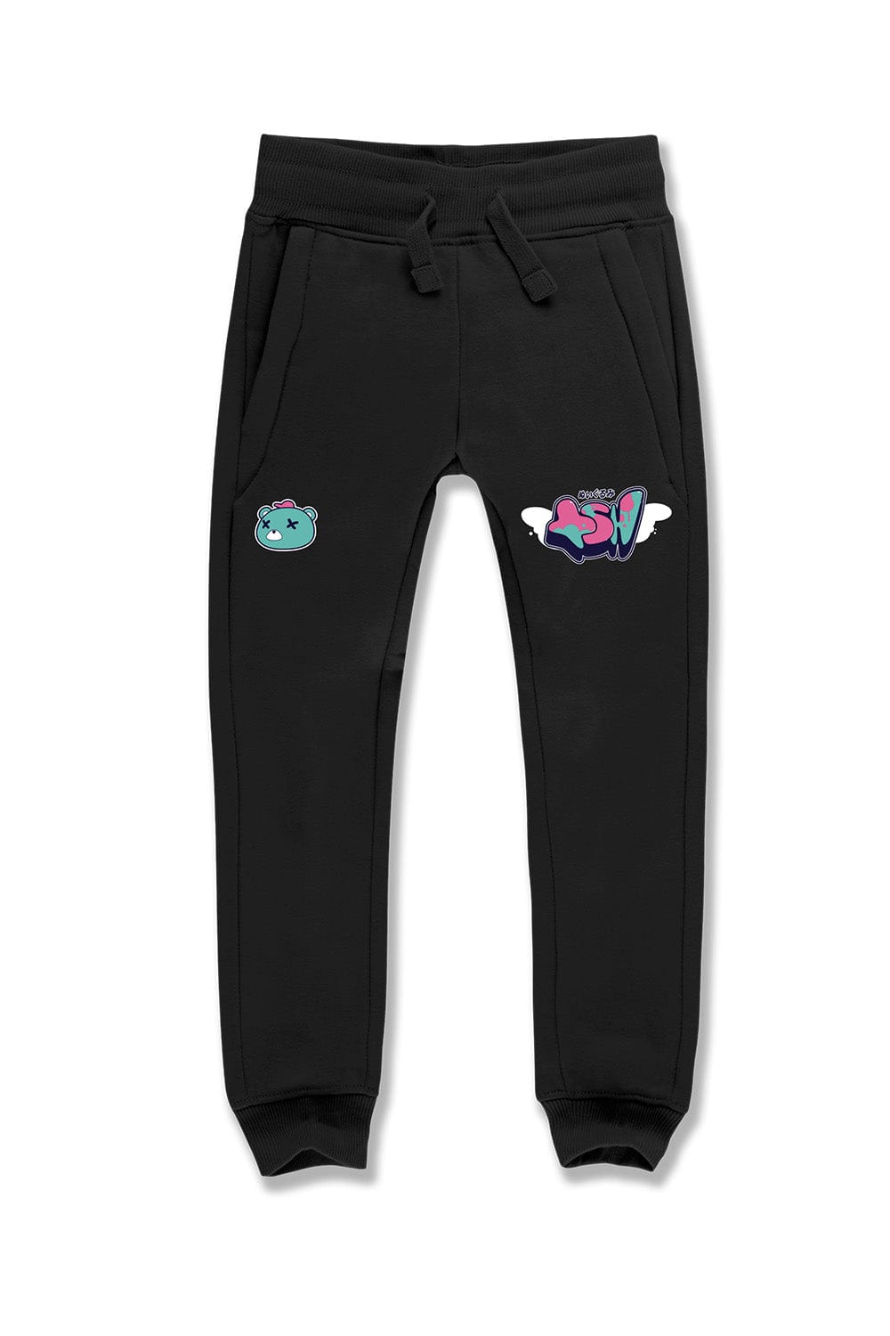 JC Kids Kids OG Plush Jogger Sweatpants (Black) 2 / Black / BB4