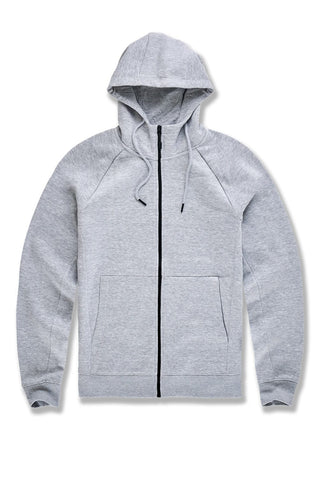Jordan Craig Uptown Zip Up Hoodie Heather Grey / S