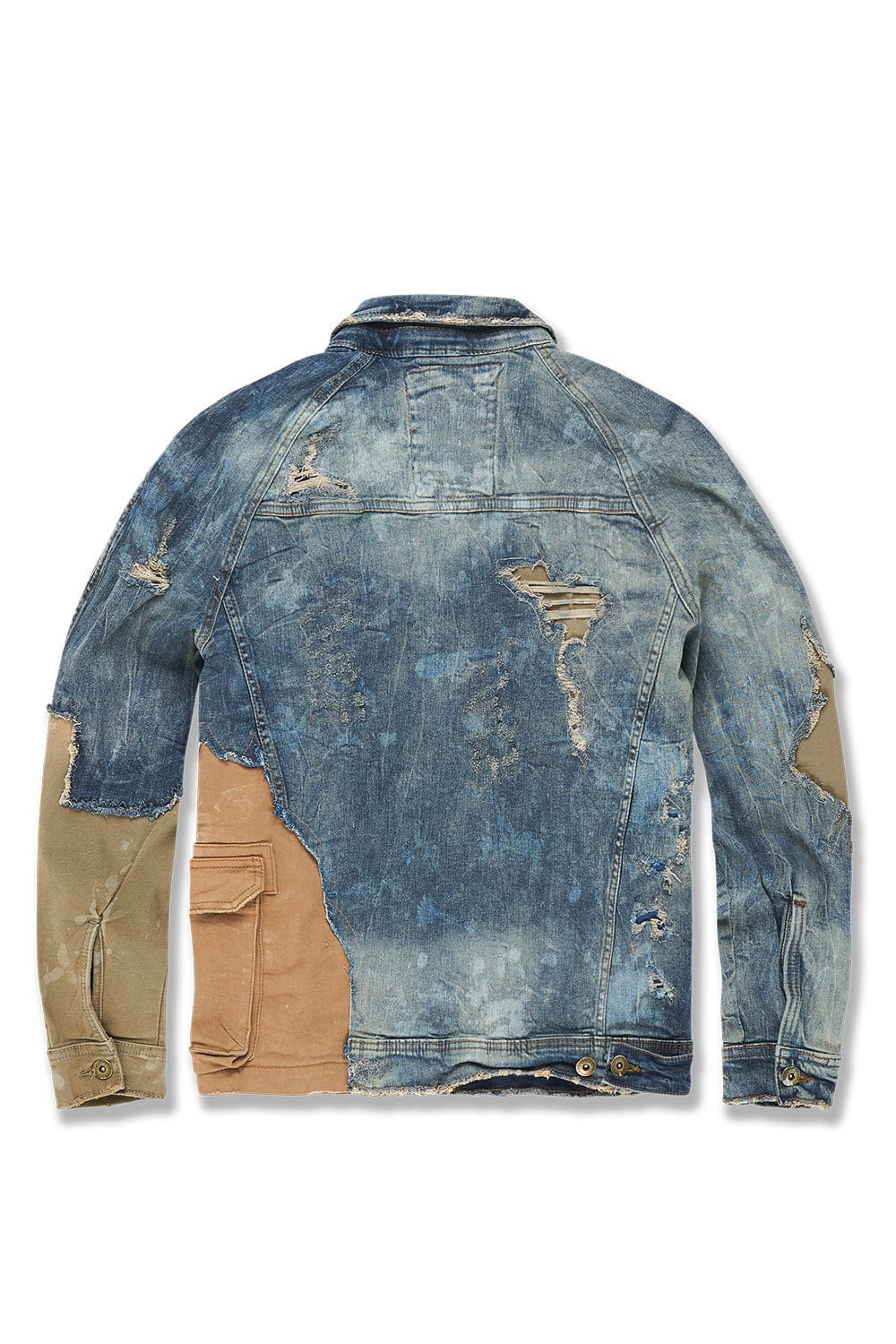 Big mens jean jacket on sale