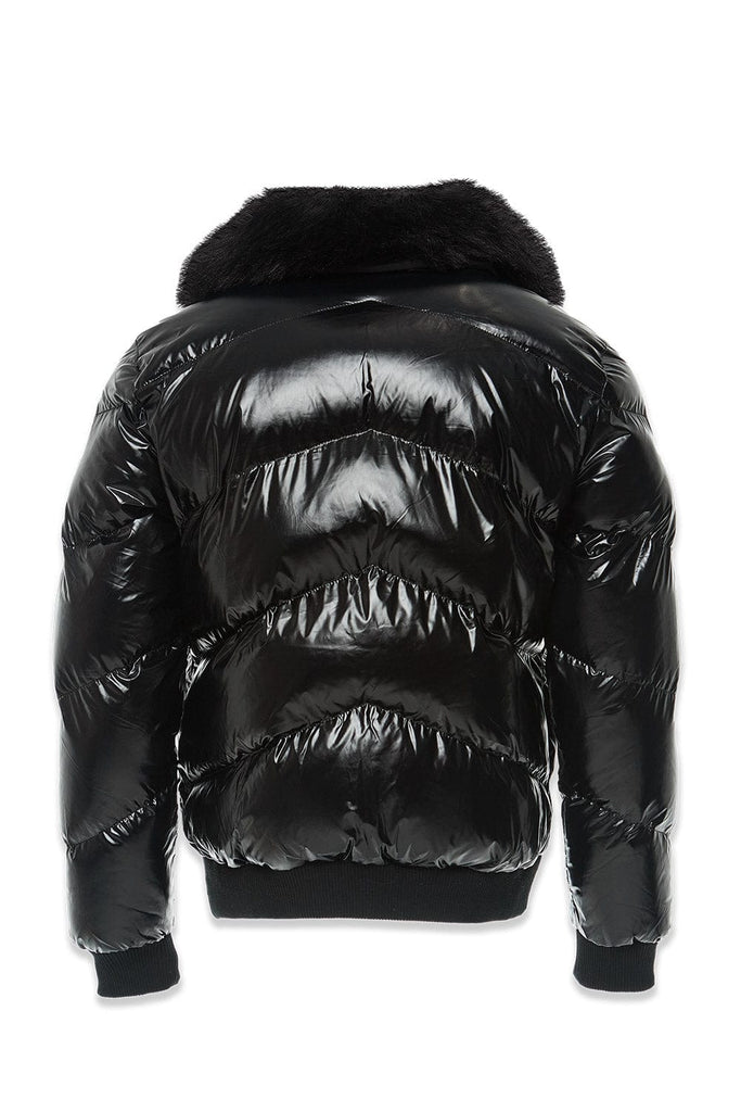 Lenox Nylon Puffer Jacket (Black)