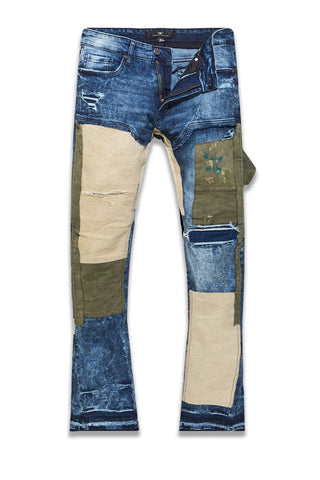 Sean Stacked - Forest Hills Denim (Aged Wash)