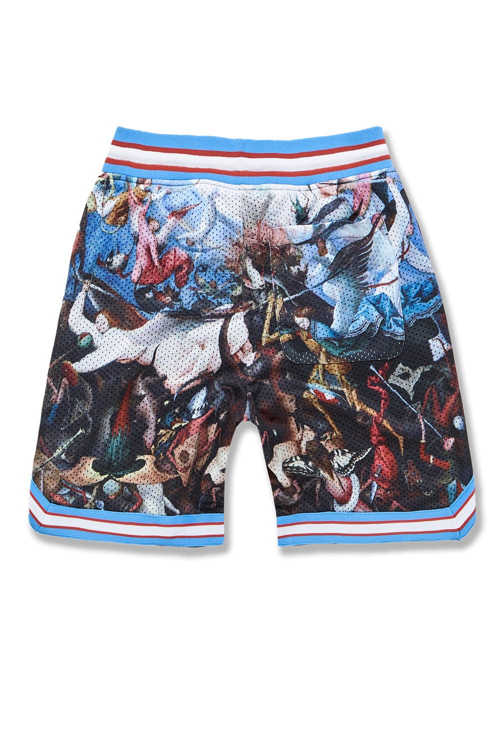 Jordan Craig Fallen Angels Basketball Shorts (Bruegel)