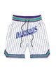 Retro - Diamonds & Racks Basketball Shorts (White Diamond)