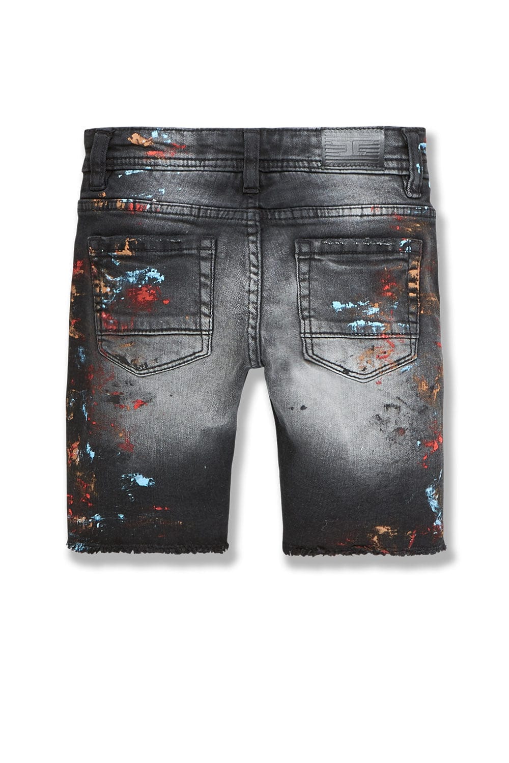 JC Kids Kids Vengeance Denim Shorts (Industrial Black)