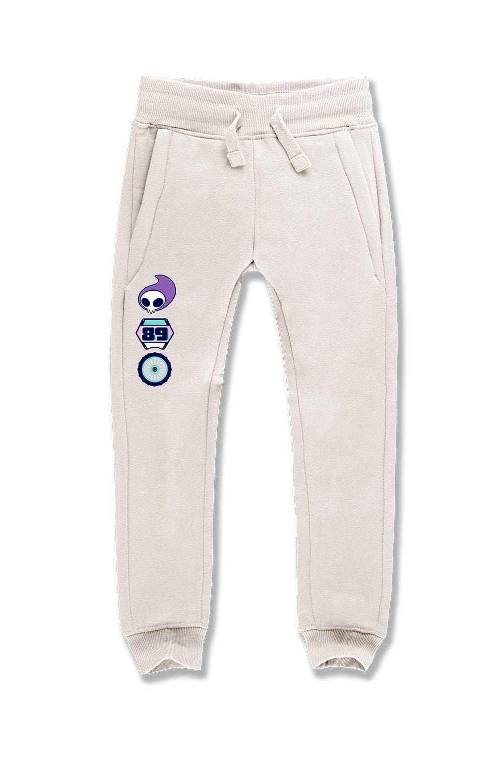JC Kids Kids Fuego Jogger Sweatpants 2 / Cream / BB4