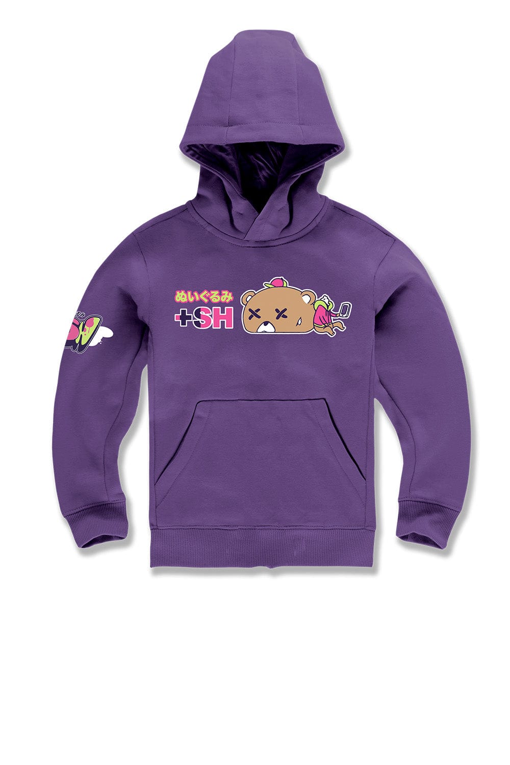 JC Kids Kids OG Plush Pullover Hoodie (Purple) 2 / Purple / BB5