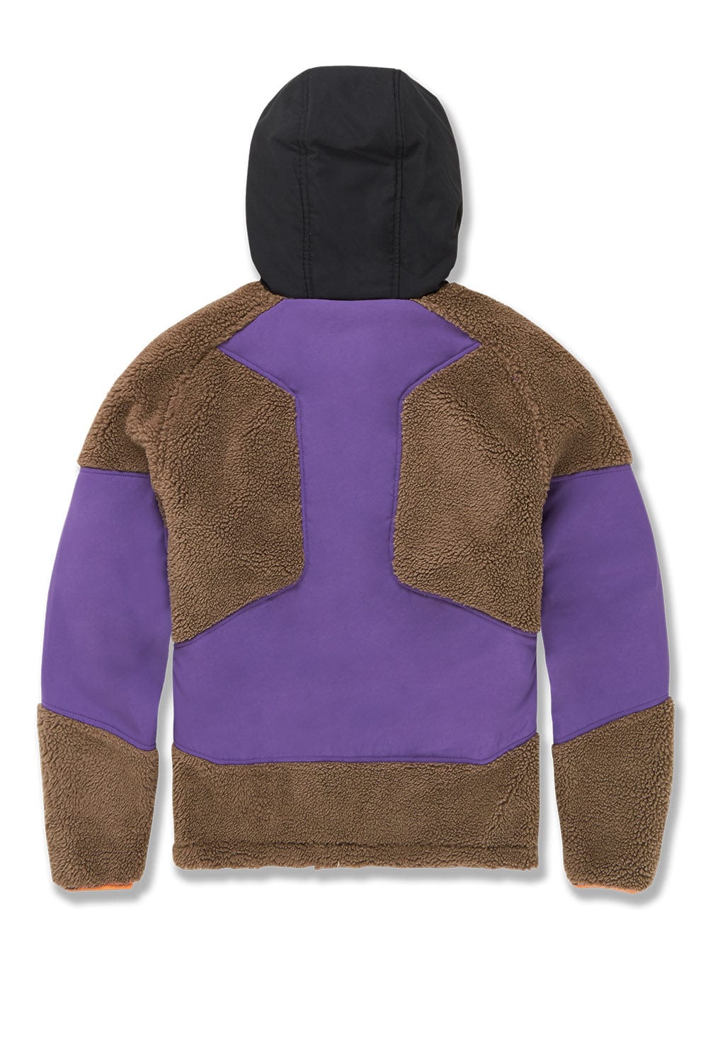 Jordan Craig Mercer Sherpa Hoodie (Mocha)