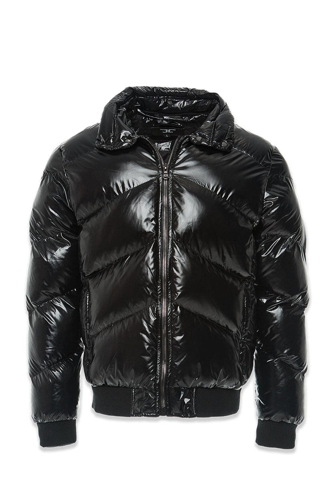 Lenox Nylon Puffer Jacket (Black)