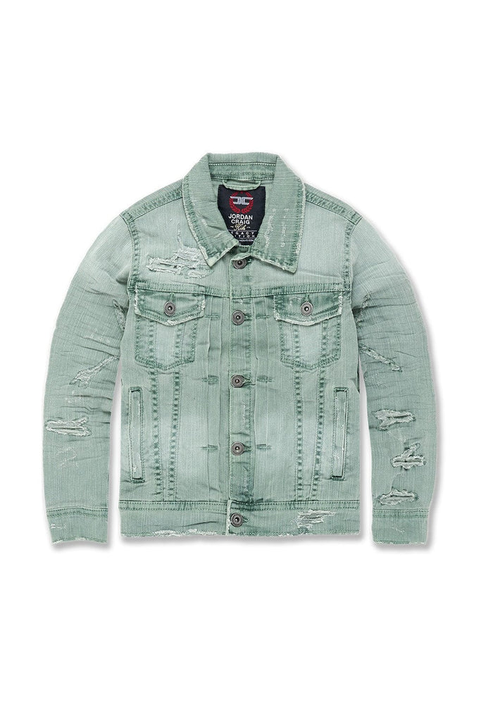 Kids Tribeca Twill Trucker Jacket (Washed Colors)