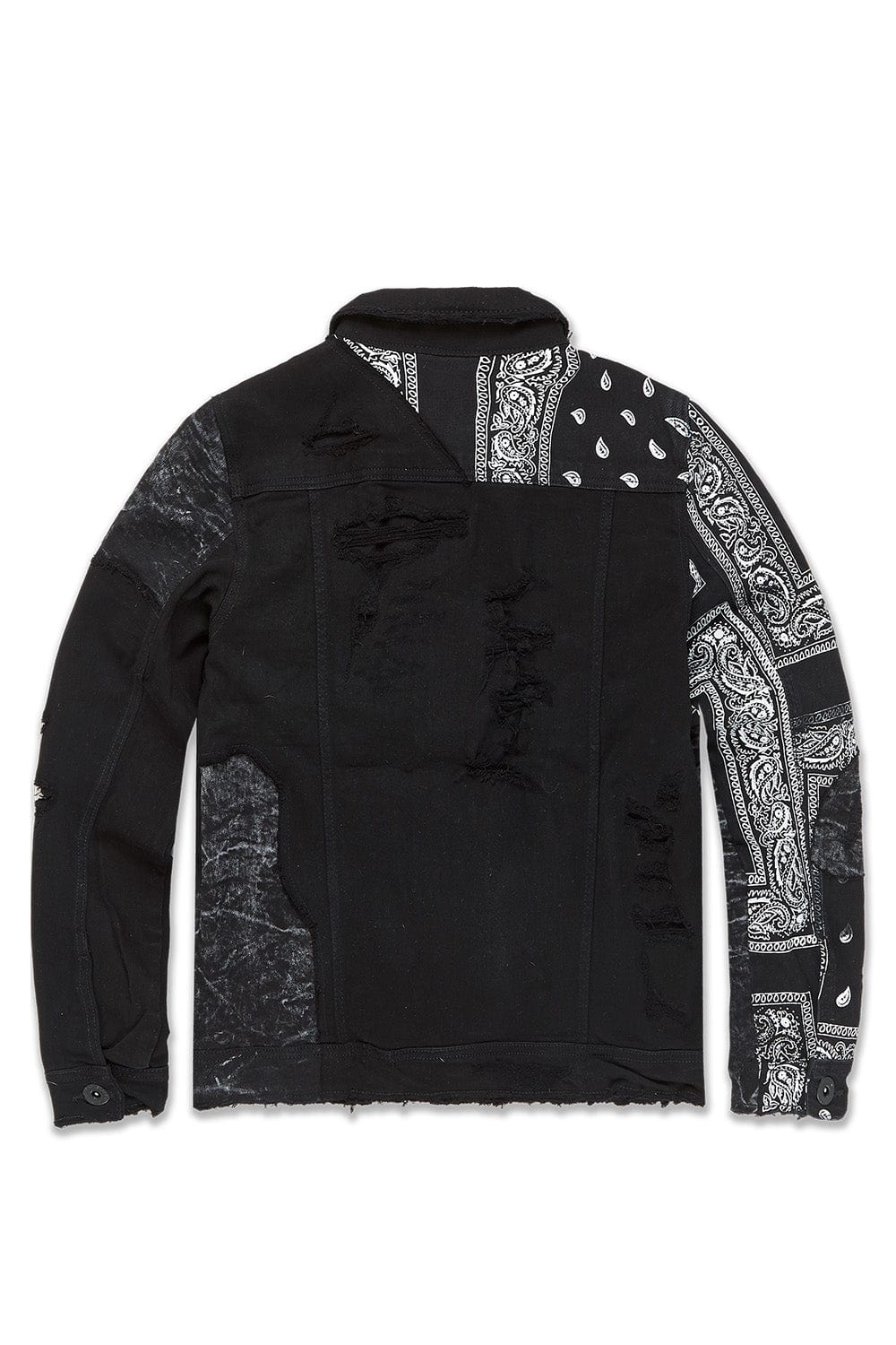 JC Big Men Big Men's Represent Denim Trucker Jacket (Noir)