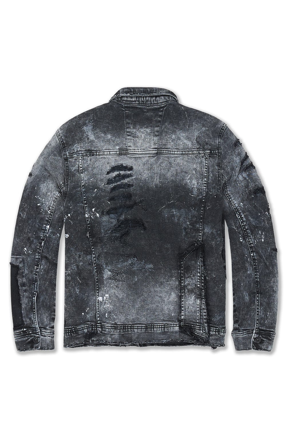 Washington Heights Denim Trucker Jacket Vintage Black