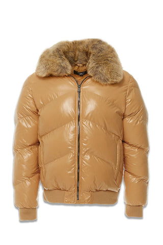 JC Big Men Big Men's Lenox Puffer Jacket (Caramel) 4XL / Caramel / AC05