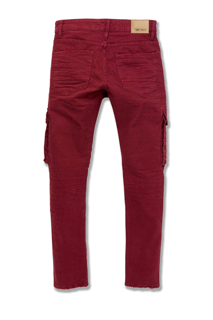 Sean - Tribeca Cargo Pants (Bordeaux)