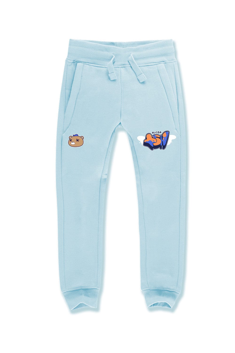 JC Kids Kids OG Plush Jogger Sweatpants (Sky) 2 / Sky / BB4