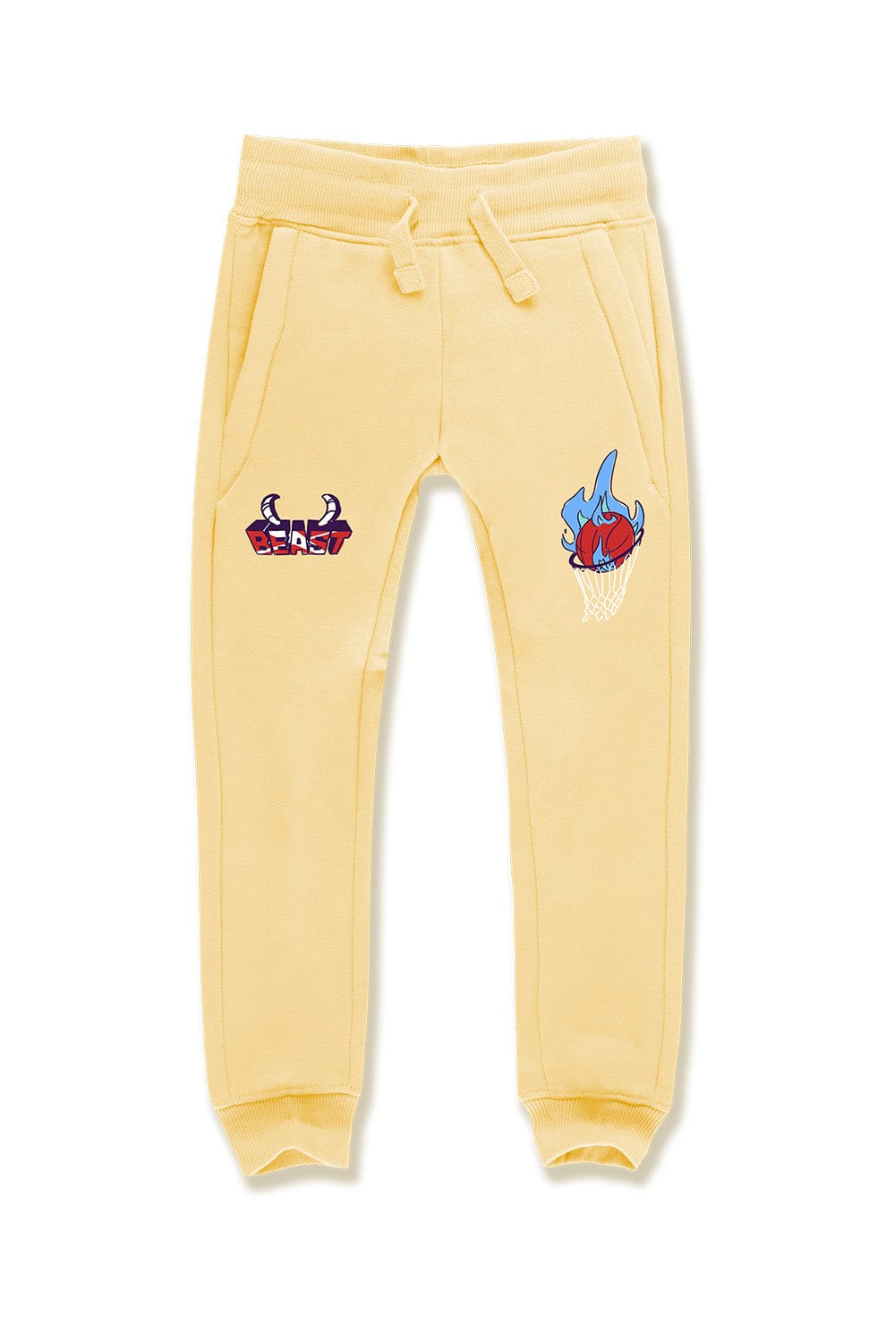JC Kids Kids Beast Jogger Sweatpants 2 / Pale Yellow / BB4