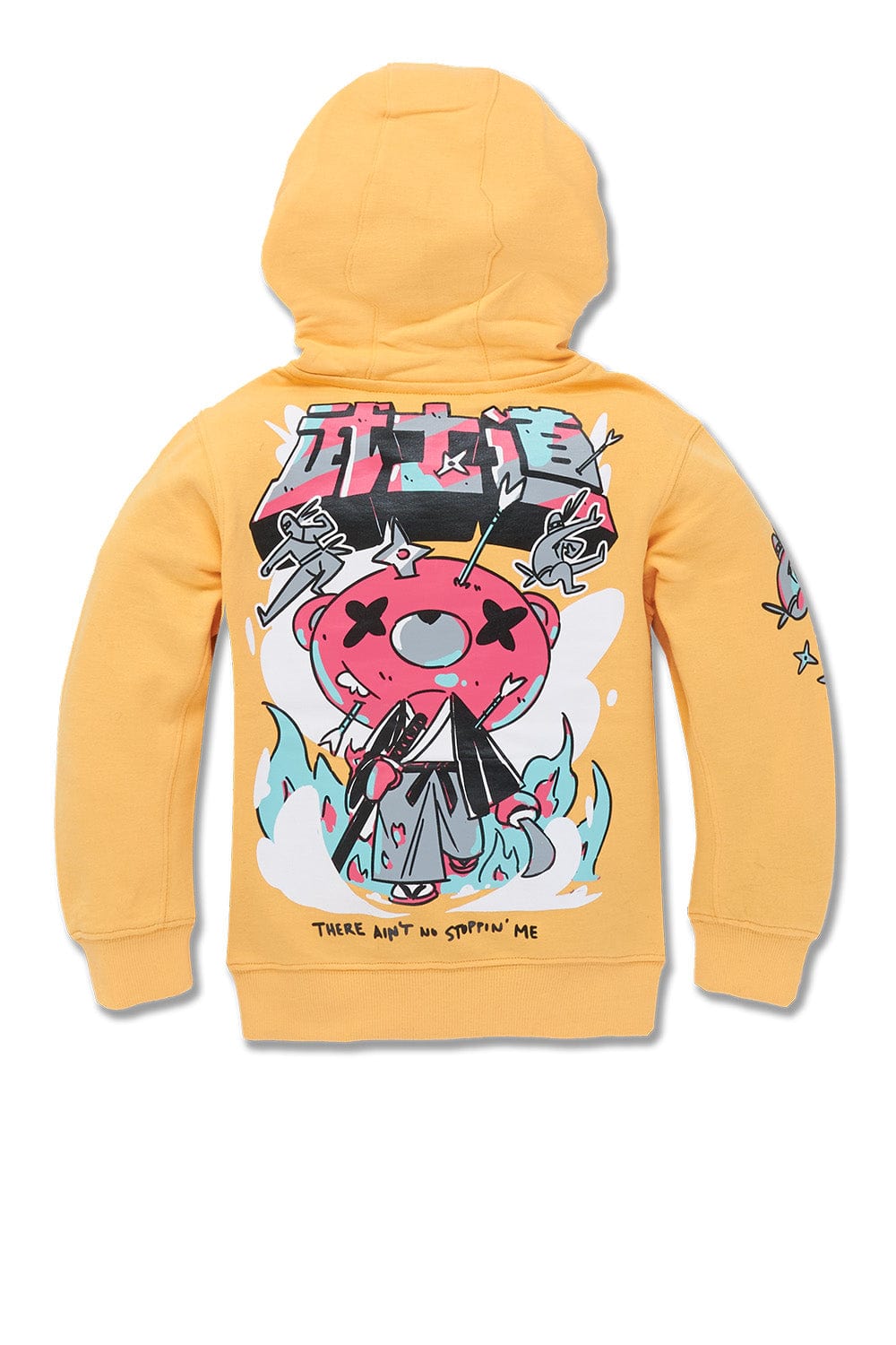 JC Kids Kids Invincible Plush Pullover Hoodie (Sunset)
