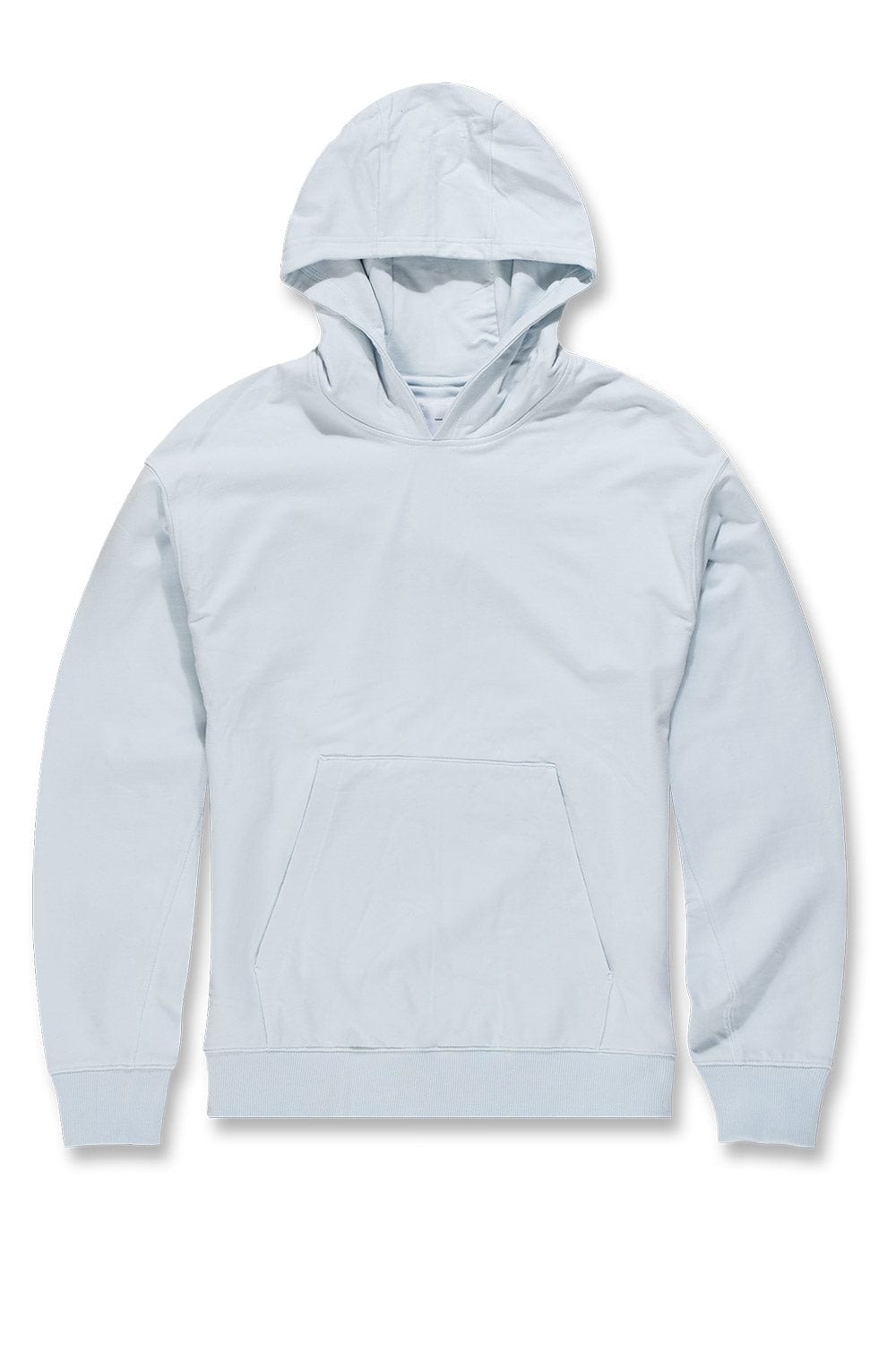 White hoodie without discount strings